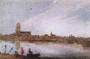 VELDE, Esaias van de View of Zierikzee wt France oil painting reproduction